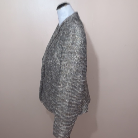 Calvin Klein Tweed Gold Tone Lameé Suit Jacket/Blazer 🥳🛍Host Pick🥳🛍 - Picture 8 of 15